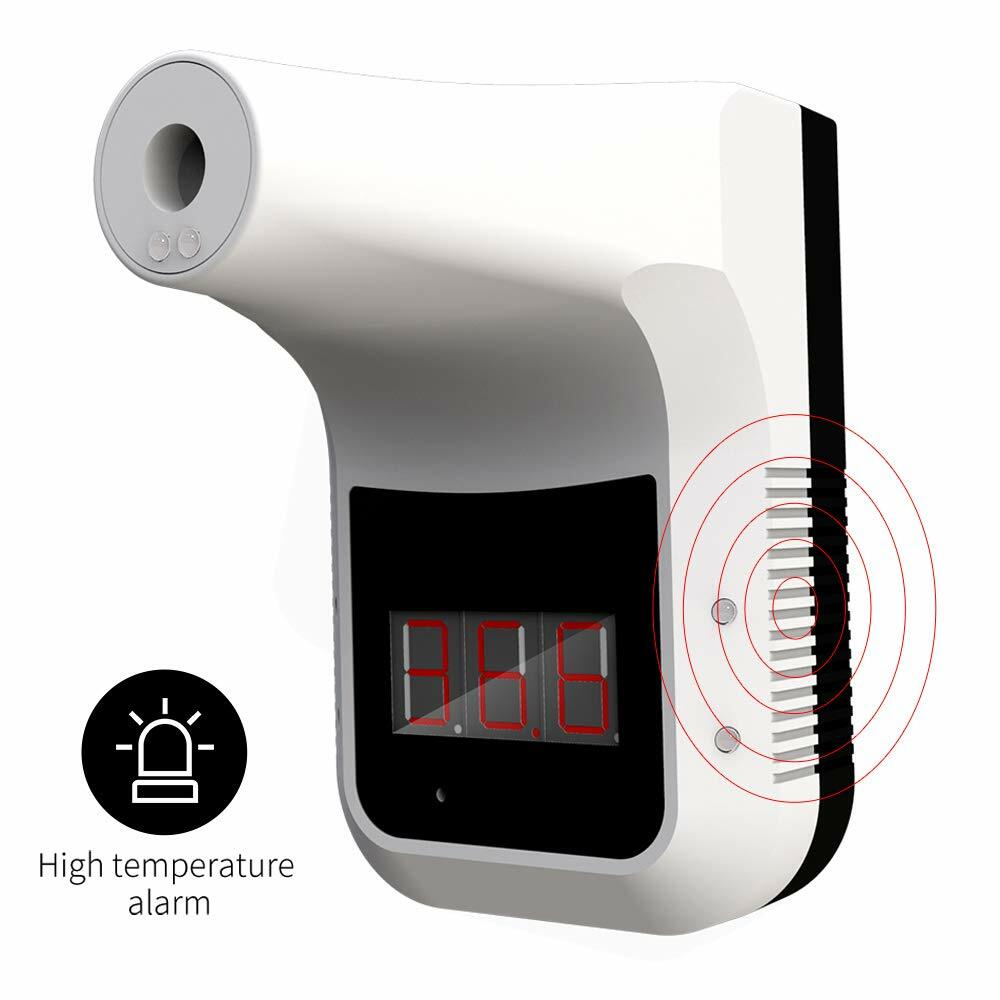Automatic Wall-Mounted Non-Contact Forehead Digital LCD Thermometer Infrared