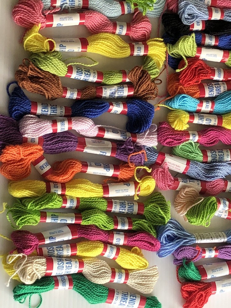 FRIENDSHIP THREAD Skeins Lot