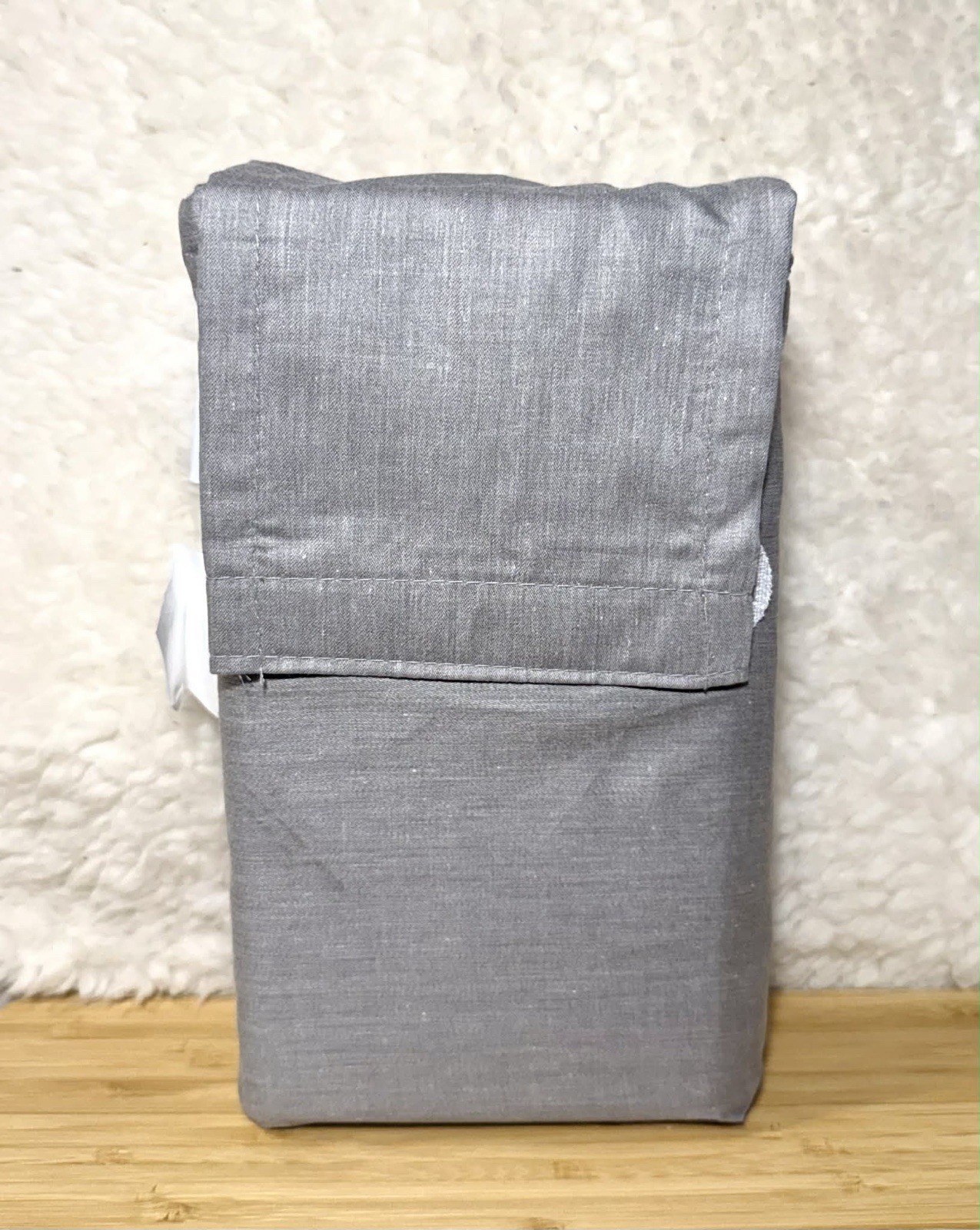 Room Essentials Twin Bed Skirt Gray NEW | Classic Dust Ruffle NEW