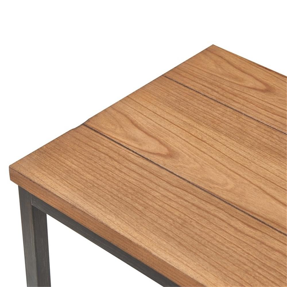 ClickDecor Nolan 2-Tier Console Table Brown