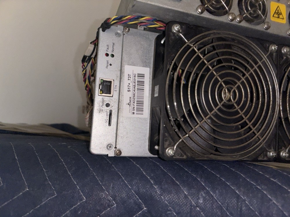 Bitmain Antminer S17+ 73 TH/s Bitcoin Miner — WITH PSU