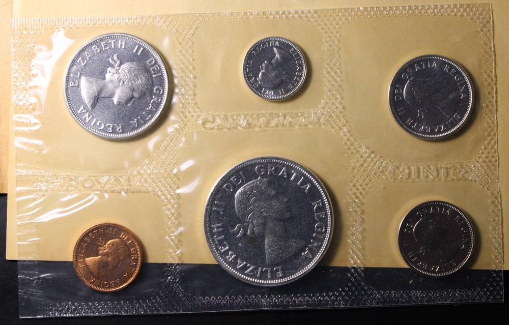 Canada 1963 Mint Proof Like Set With Envelope (BBX)