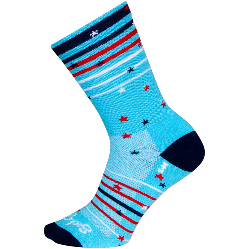 SockGuy Sparkler 6" Crew Socks Large/X-Large