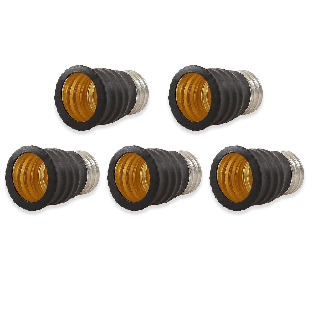 E11 To US E12 Candelabra Base Socket LED Light Bulb Lamp Adapter Converter Hold
