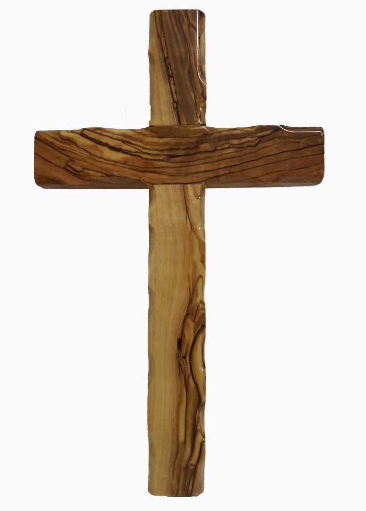 Olive Wood Cross 10" from Bethlehem