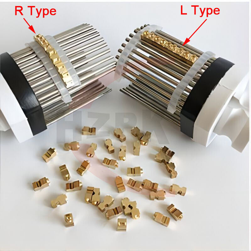 Coding Machine Brass Flexible Letters Number Alphabet Symbol Customized Stamp