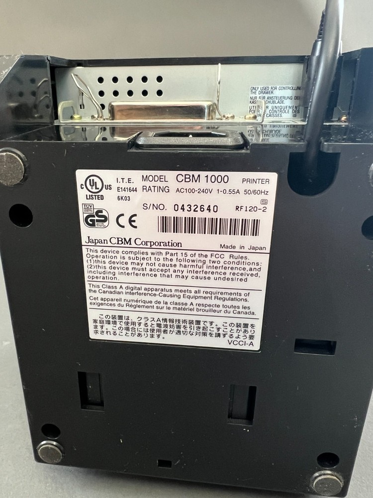 Citizens CBM 1000 POS Parallel I/F Thermal Receipt Printer