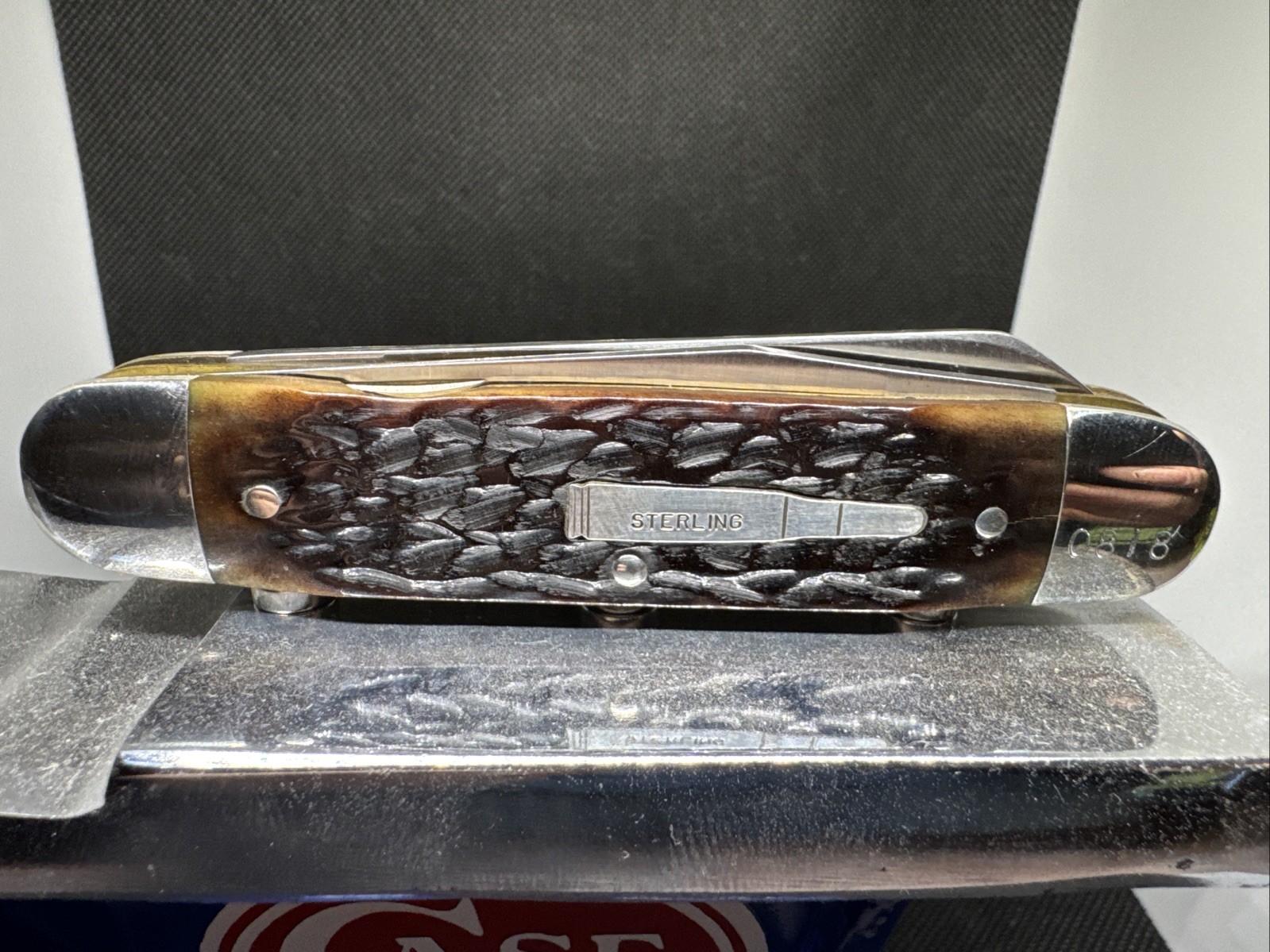 1993 REMINGTON Bush Pilot Sterling Silver Bullet Knife R4356-S NIB #1346 of 5000