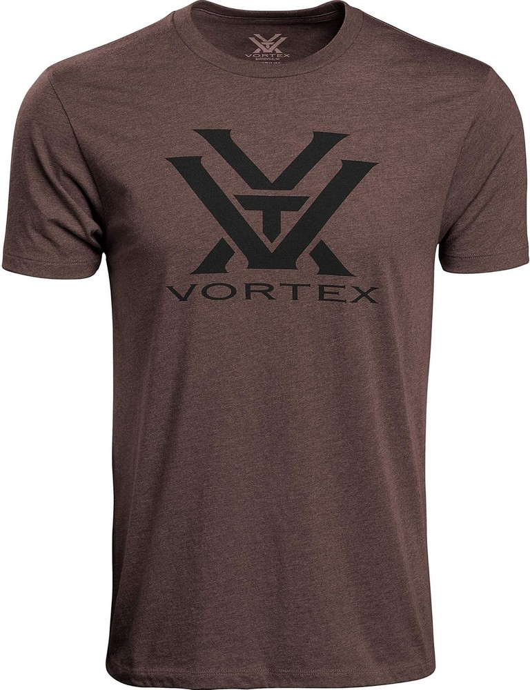 Vortex Optics Core Logo T Shirt Brown Heather Extra Large