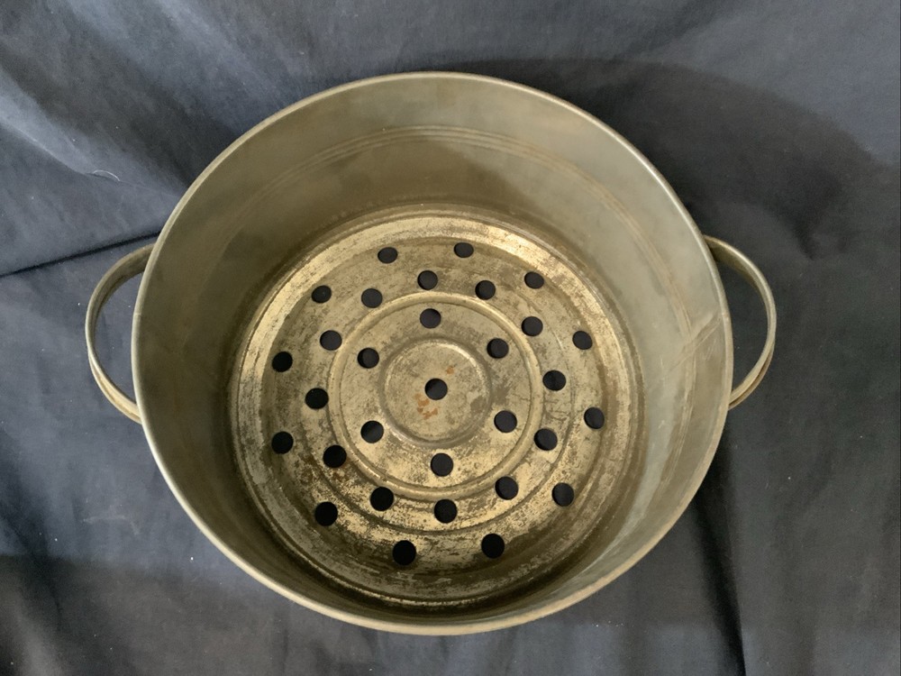 Galvanized Sifting Pot Strainer With Handles