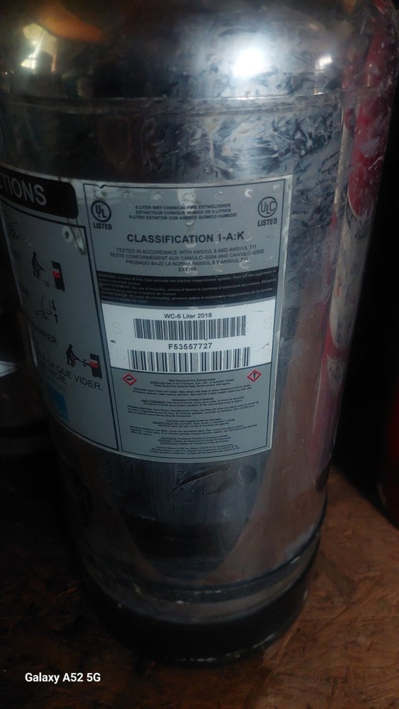 BUCKEYE K GAURD FIRE EXT