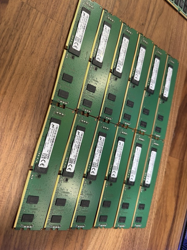 Micron 8GB 1Rx8 PC4-3200AA-RD1-12 ECC Reg Server Memory