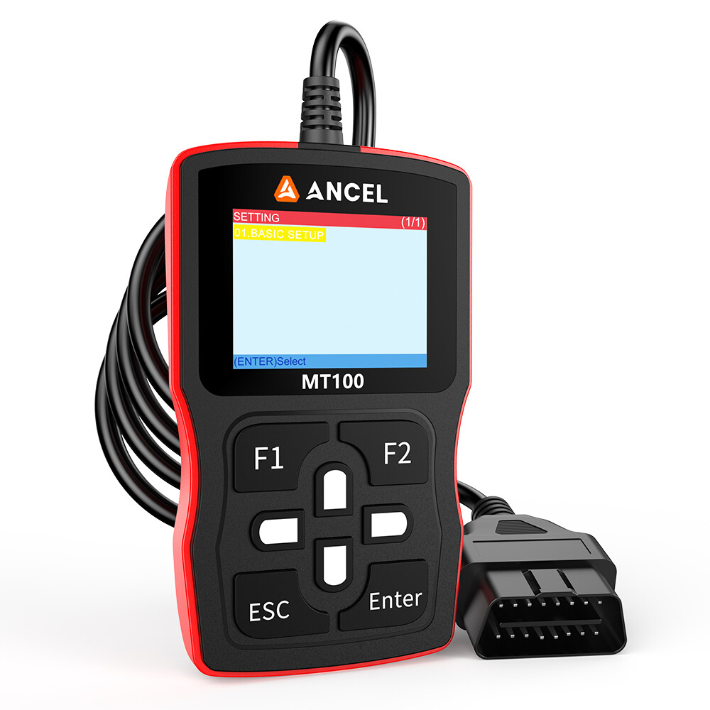 ANCEL MT100 Motorcycle Scanner OBD2 Code Reader Engine ABS Diagnostic Tool