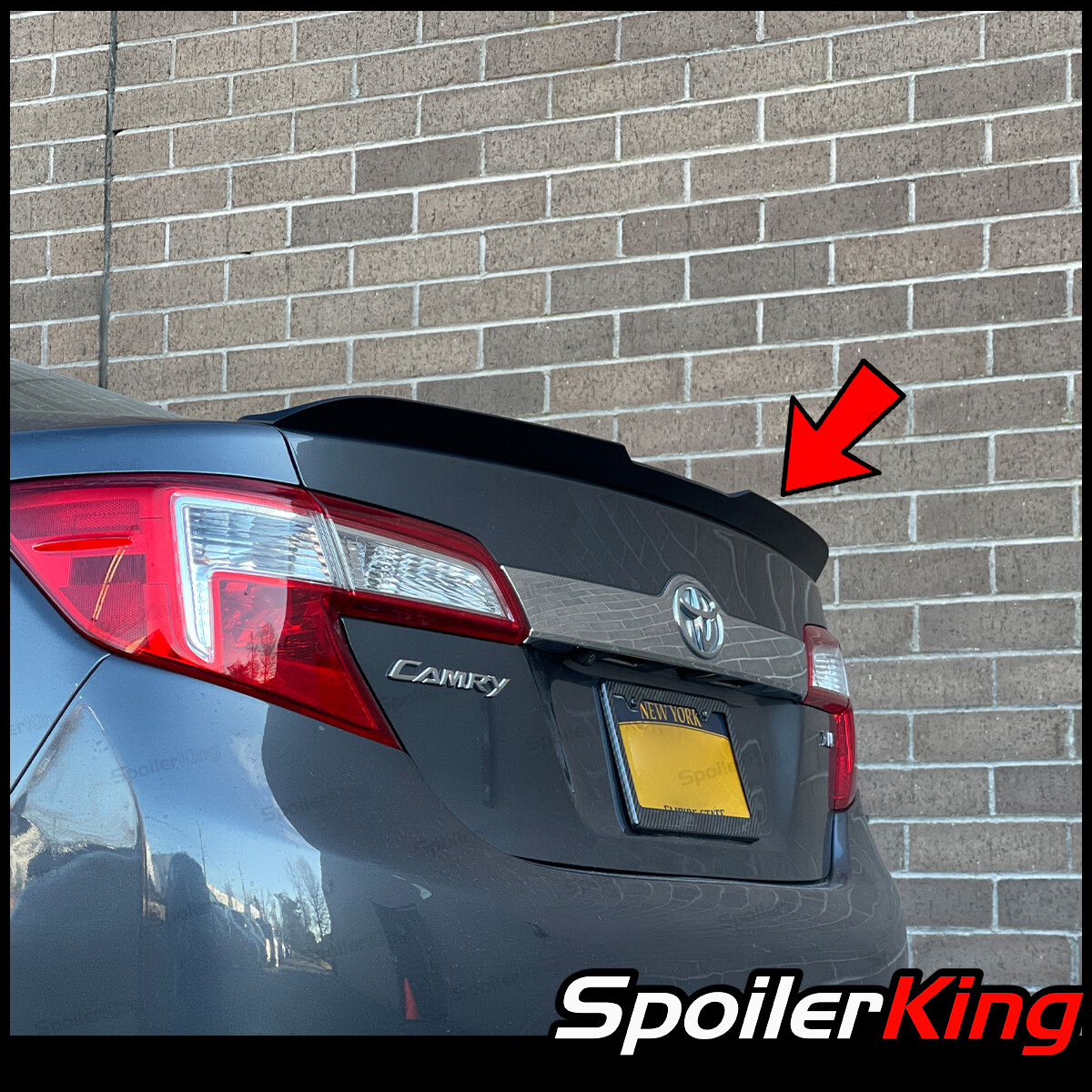 SpoilerKing 284GC Universal 30"- 55" Custom Rear Polyurethane Trunk Spoiler Wing