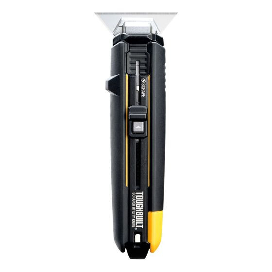 ToughBuilt Retractable Scraper Utility Knife + 5 Blades Multi Tool TB-H4S5-01