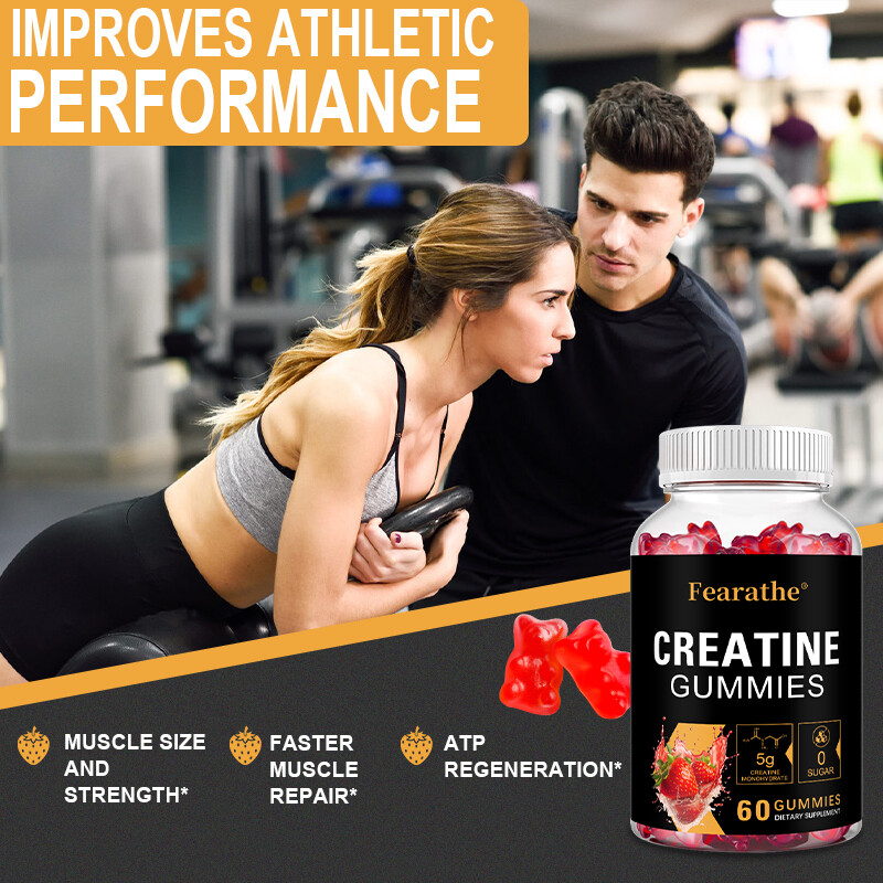 Creatine Monohydrate 5 g Boost Brain Function + Build Muscle