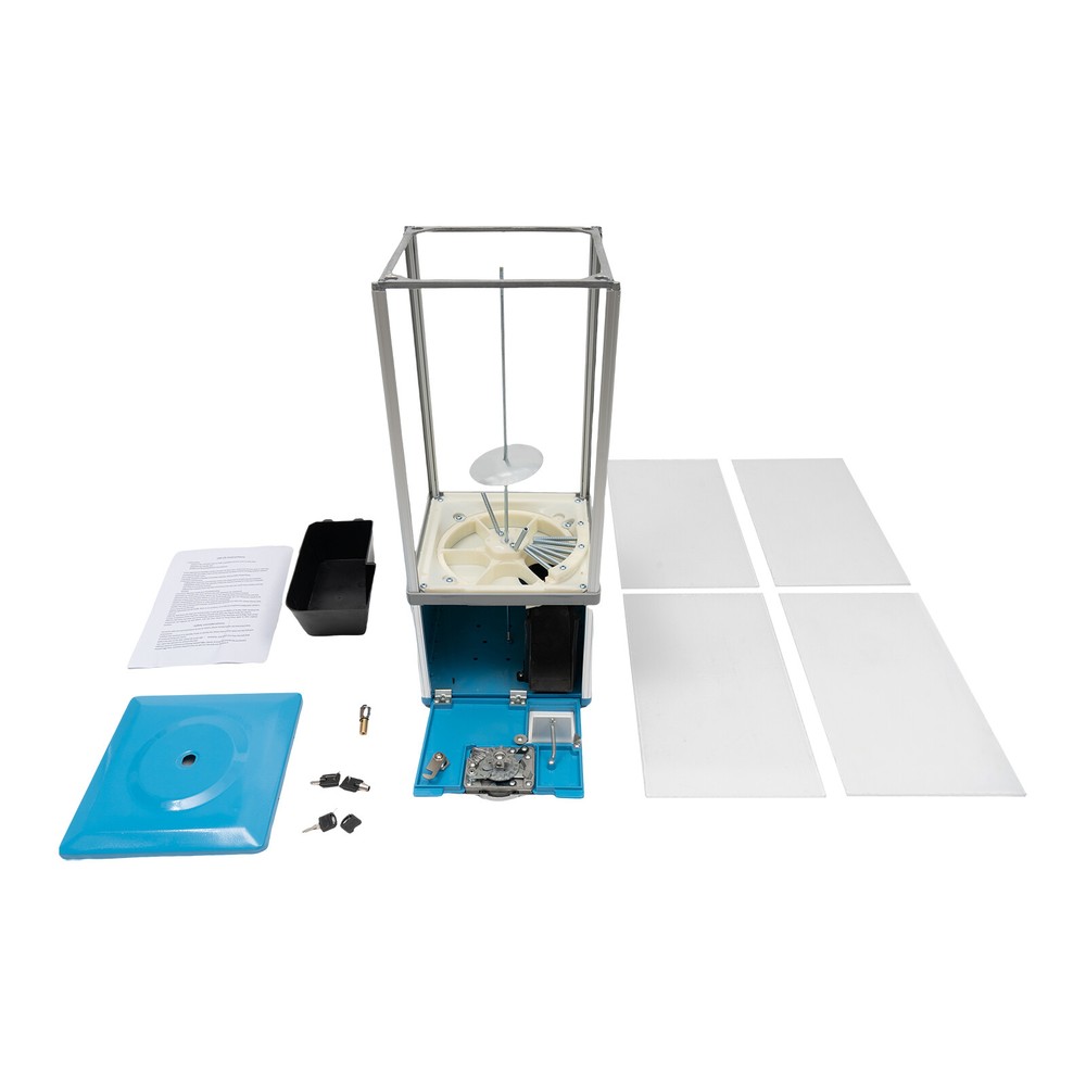 25 Cents Commercial Vending Machine Vending Machine Candy Vending Machine Blue