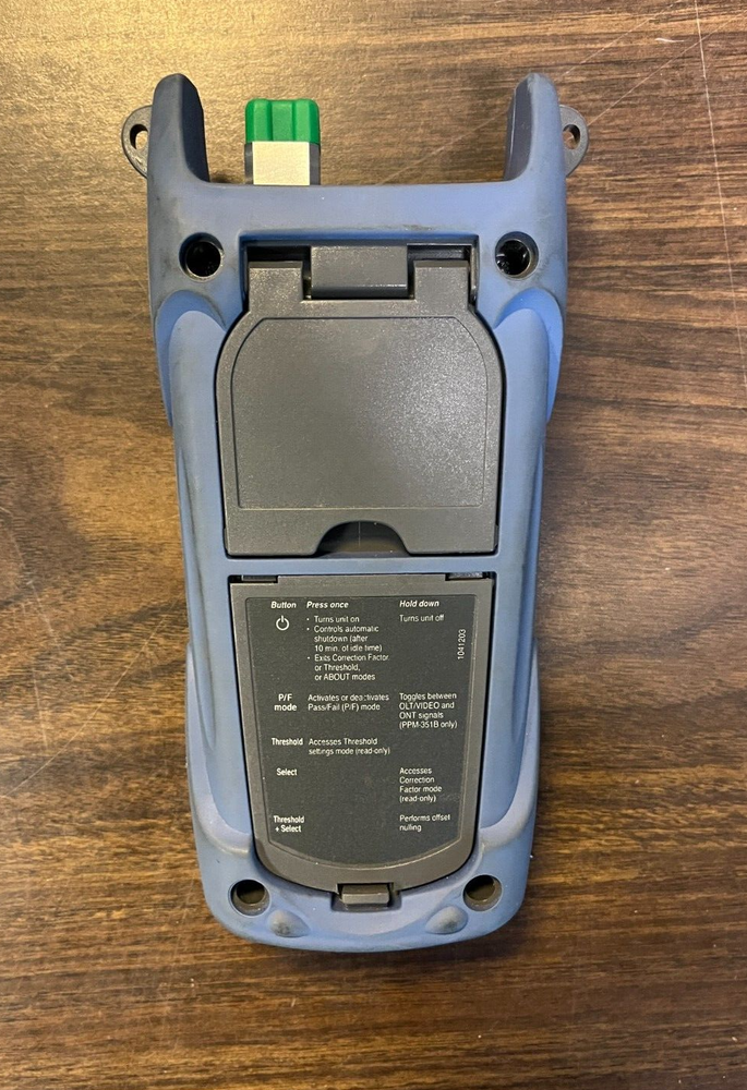 EXFO PPM-350 SM PON SM Power Meter (FULL KIT w/CASE)