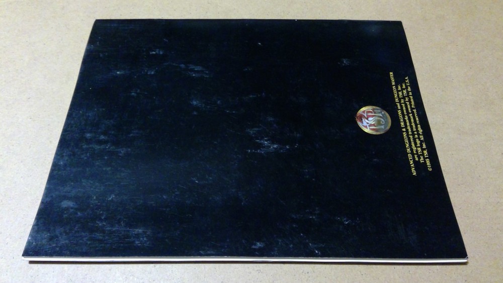 Advanced Dungeons & Dragons Dungeon Master Screen & Master Index 9504 W/SCREEN!