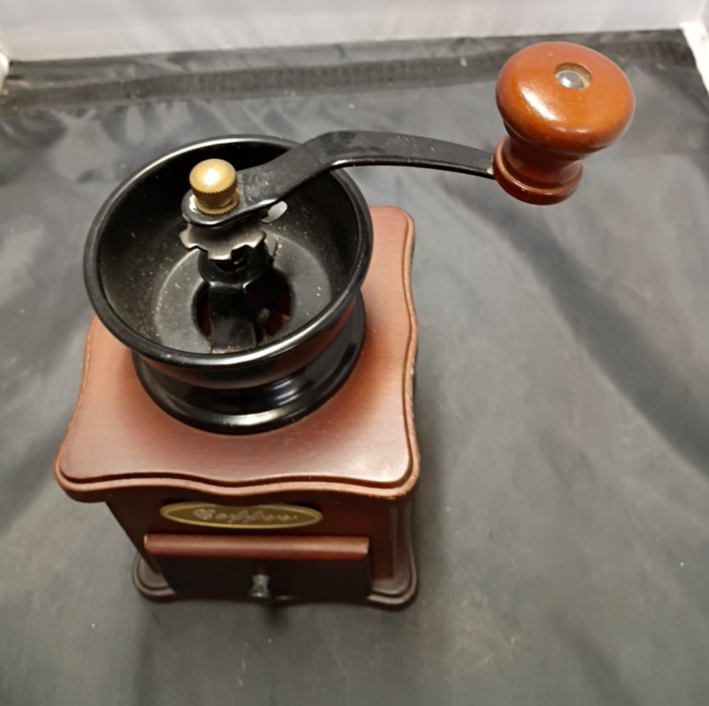 Vintage Manual Coffee Bean Grinder