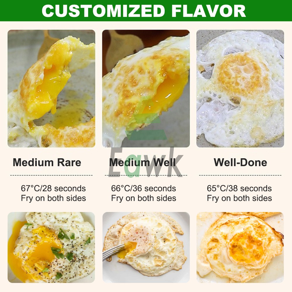 Automatic Fried Egg Maker Commercial Soft Boiled Egg Frying Machine Non-Stick