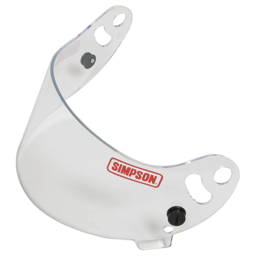 Simpson Replacement Racing Helmet Shields Clear Carbon Devil Ray Composite
