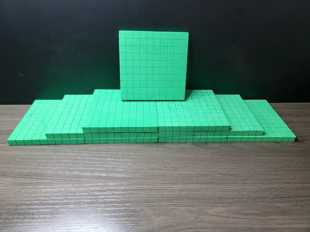 Hand2Mind Math Manipulative Foam Blocks And Learning Tool Lot