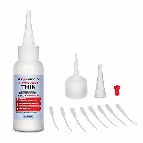 High-Performance Thin Cyanoacrylate Instant Adhesive Super Glue (2oz)