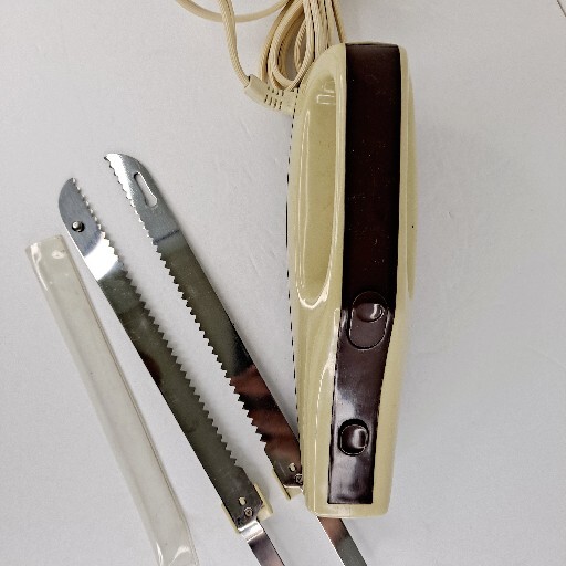 Vintage Stanmates 8053 Electric Carving Knife Model EK-100 With Box HK* TURNS ON