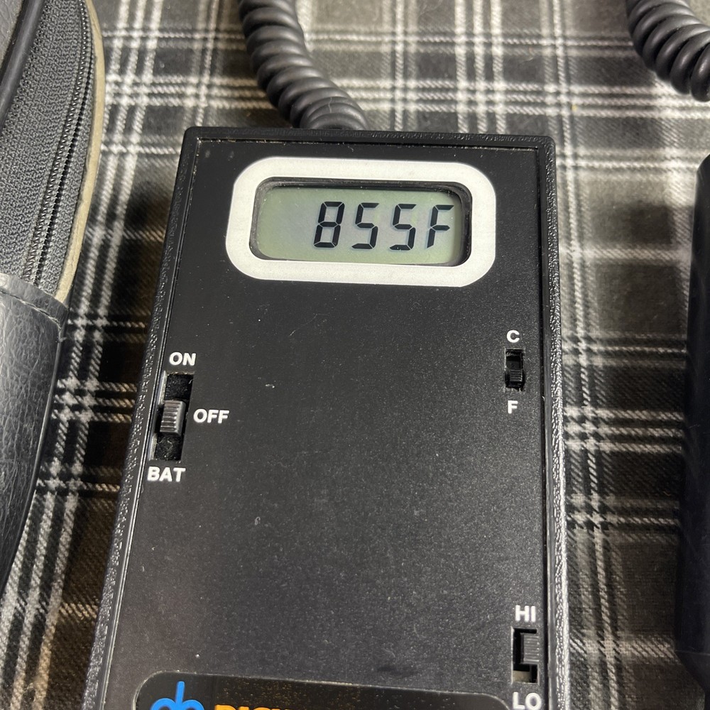 DC Dickson (IR-500) Infrared Temperature Measuring Sensor 9V-DC W/Case