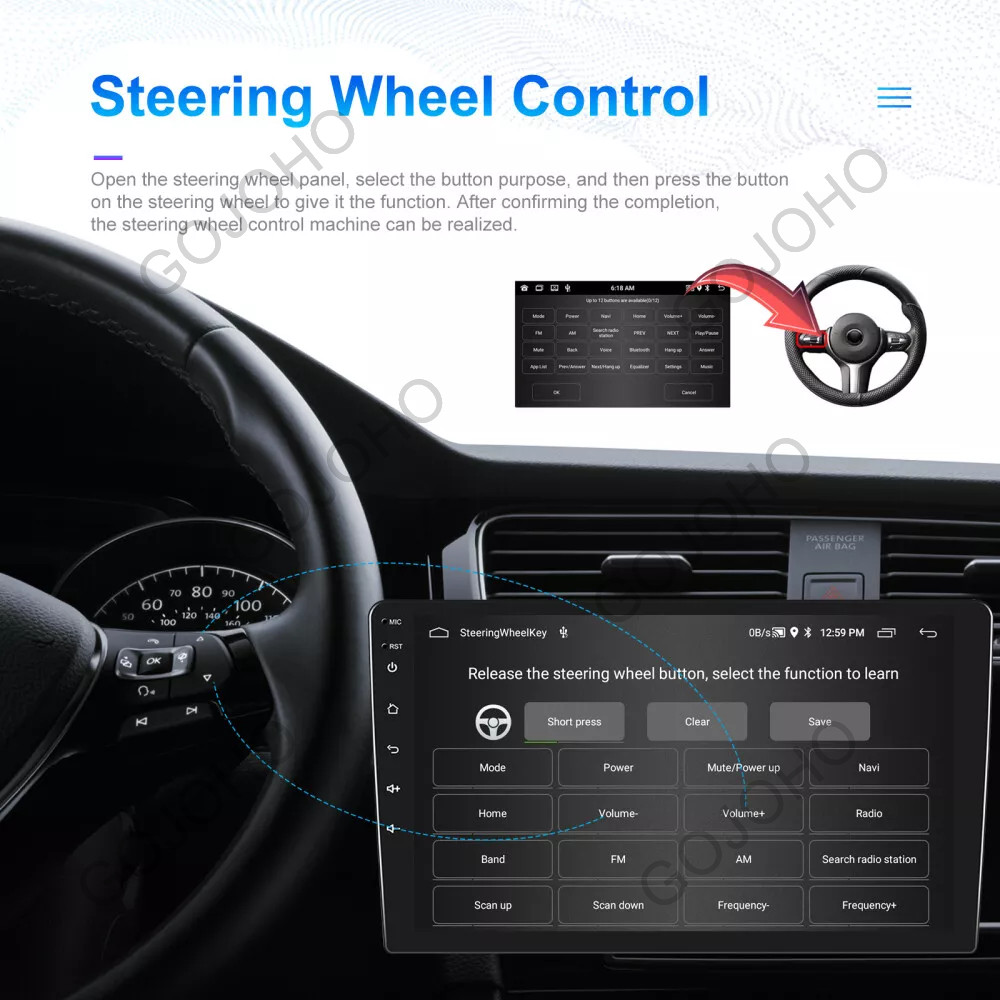 4+64GB Android 13 Car Radio Stereo GPS Navi Carplay For Honda Element 2002-2006