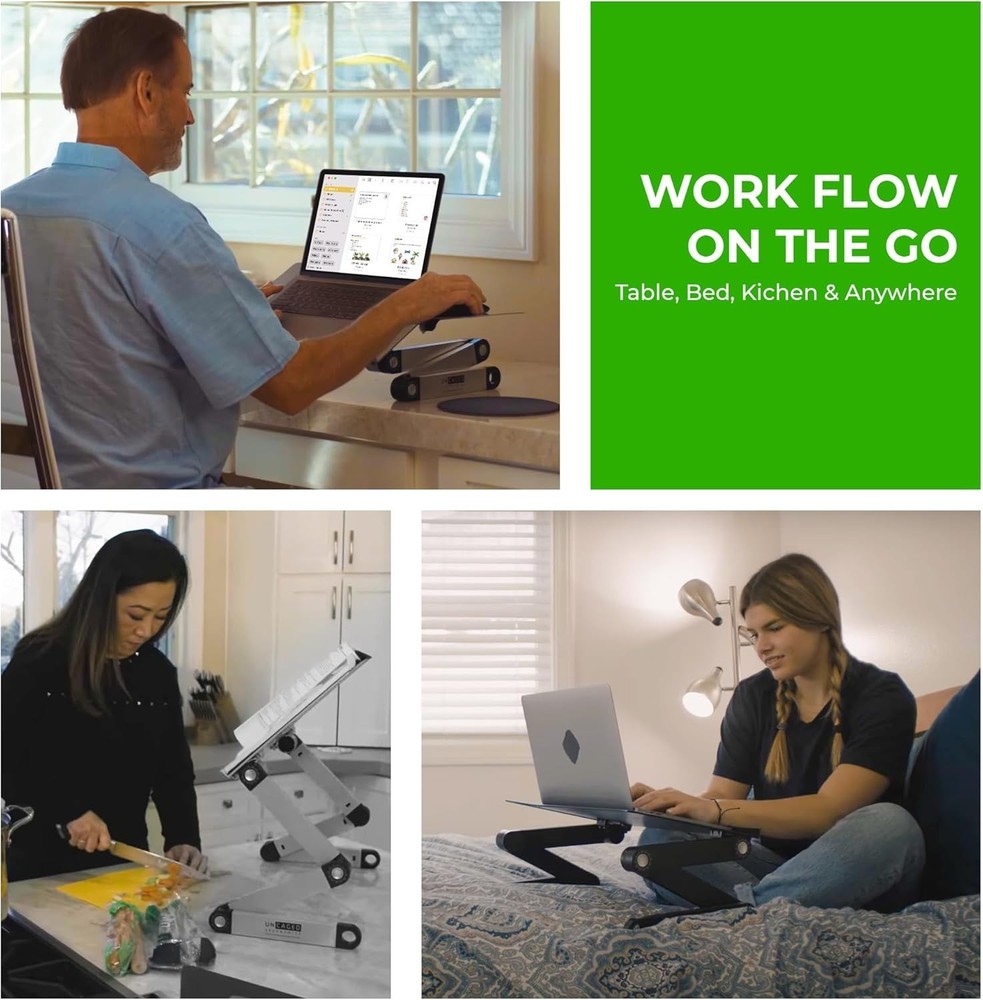 Foldable Cooling Computer Holder