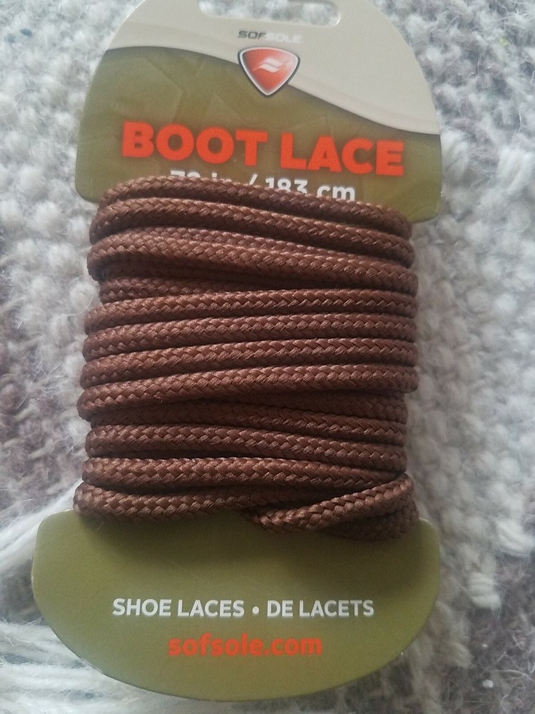 SOFSOLE Boot Lace 72 In Brown