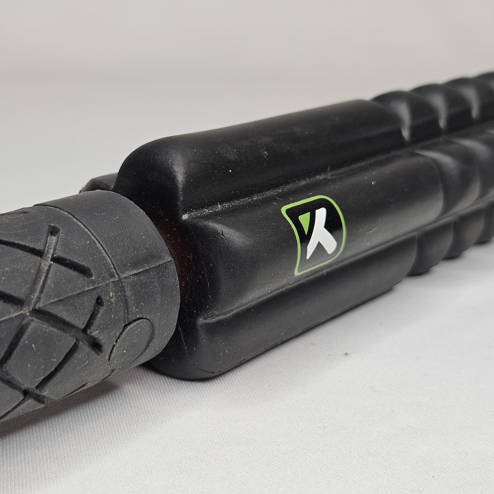 Trigger Point GRID STK Black X Foam Roller 21" Handheld Deep Tissue Massage Tool