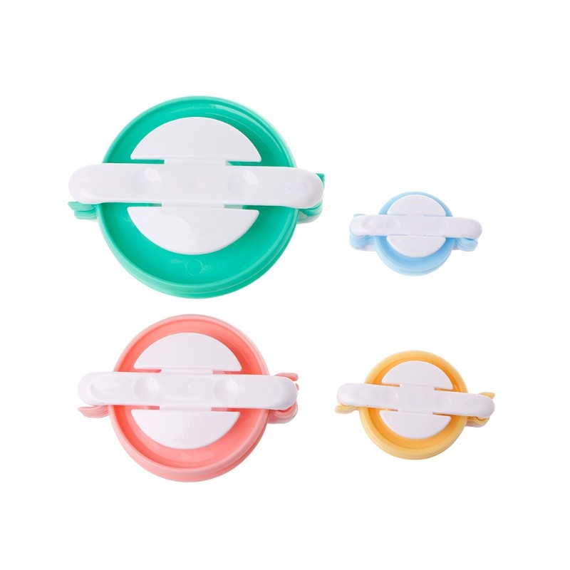 4 Sizes Pompom Maker Fluff Ball Weaver Needle Knitting Wool DIY Tool Craft Set