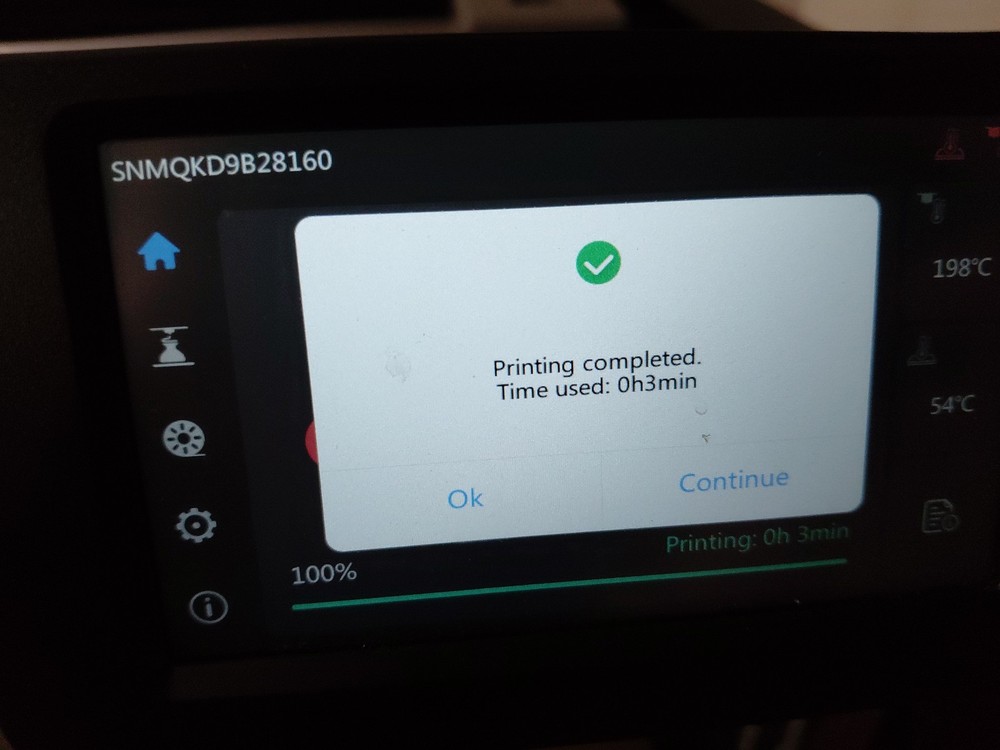 FLASHFORGE Adventurer 5M 3D Printer 46hr Tested Factory Reset