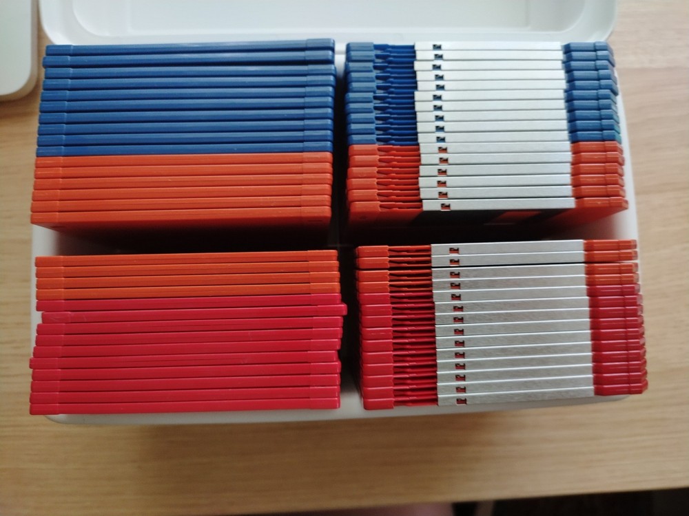 Fellows Computerware Archive 60 Diskette Box With 60 3.5" Diskettes