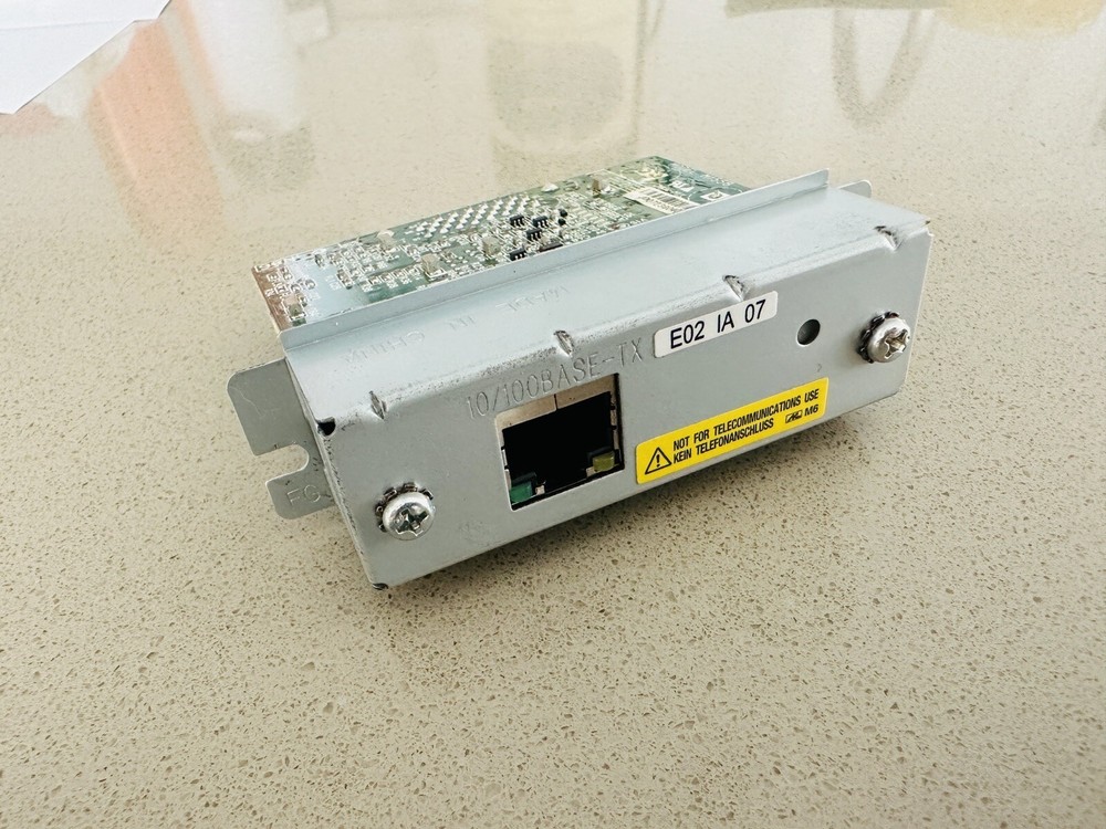 Epson UBE02 Connect-It Ethernet Interface TM-U220B Network Card