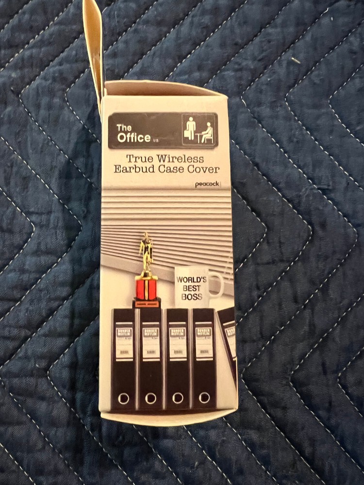 DUNDLER MIFFLIN THE OFFICE EARBUD CASE
