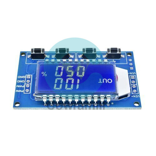 Signal Generator PWM Pulse Frequency Duty Cycle Adjustable Module LCD Display