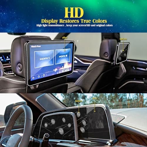 4PCS 2024 2023 Cadillac Escalade SOFT Screen Protector Compatible with 2024