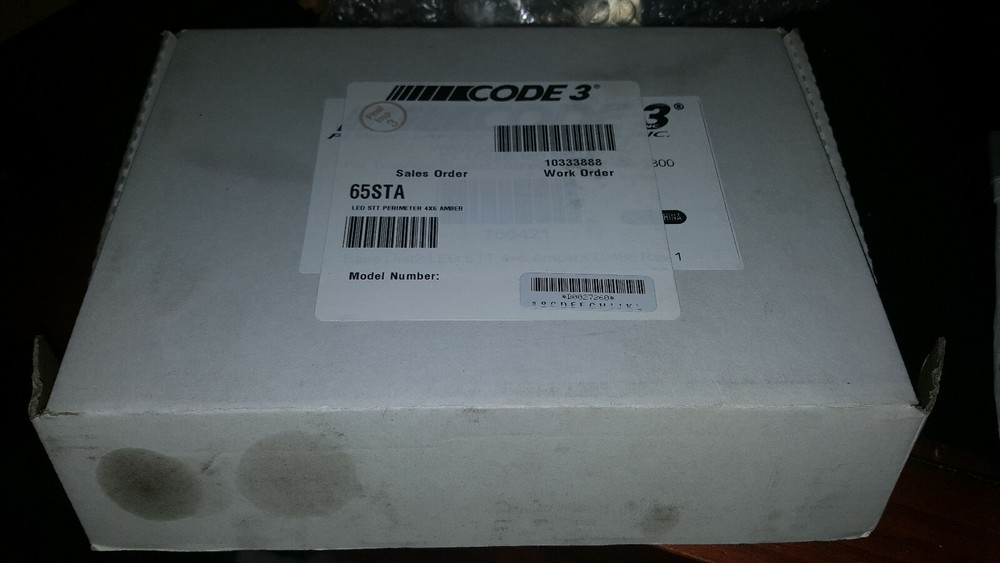 CODE 3 65STA Perimeter Light,LED,12 to 24VDC