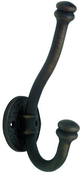 Jumbo Hammered Hook Oil Rubbed Bronze