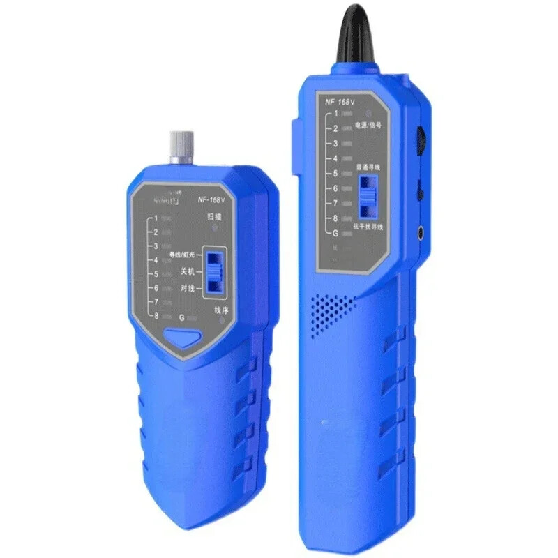 NF-168V Multifunctional Network Cable Tester Poe Anti-interference Tester