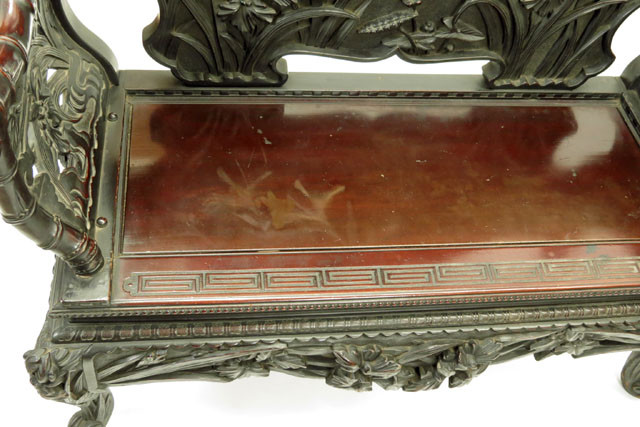 Japanese Export Hardwood Bench