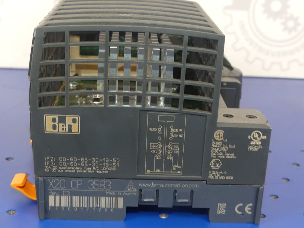 B&R Automation Base-T Powerlink Interface X20 CP 3583 NEW