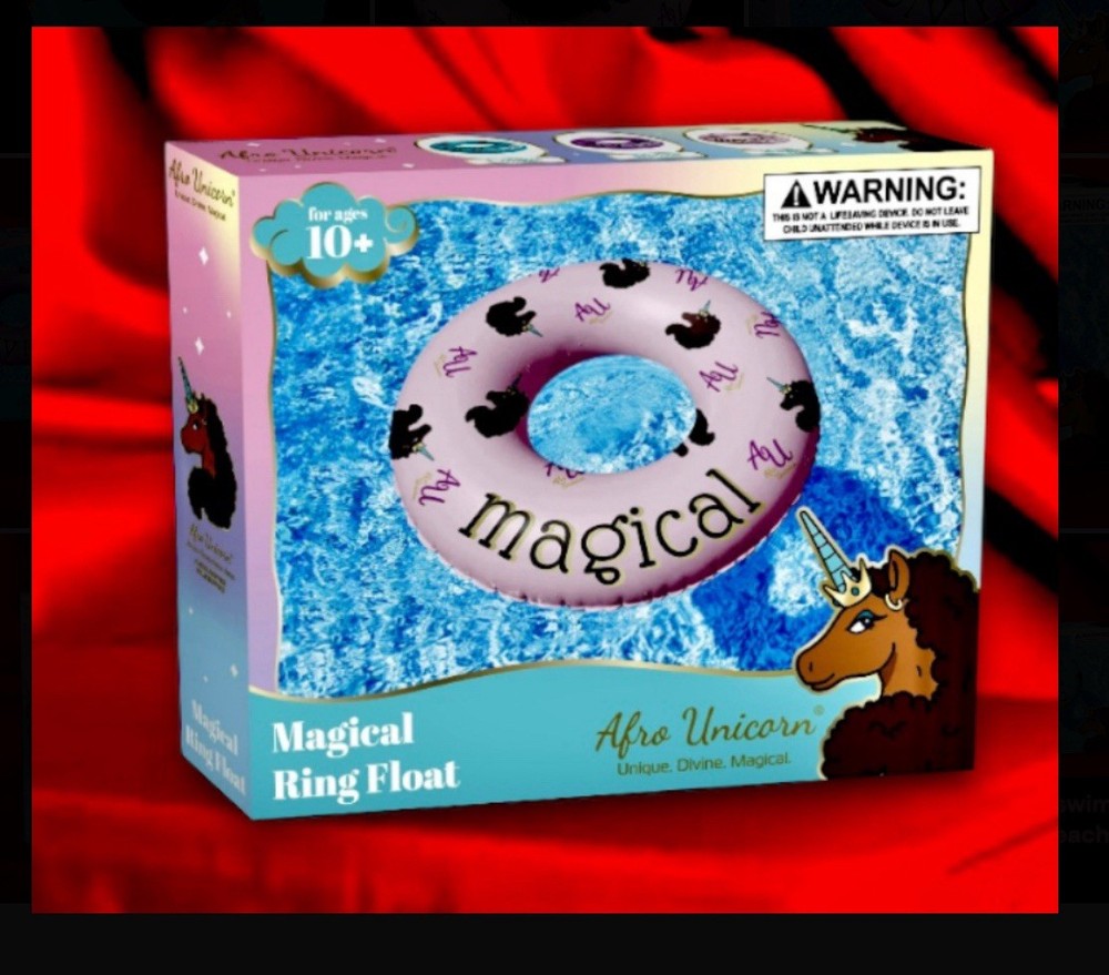 Unicorn Jumbo Pool Float Rings 39” Diameter Model: Magical