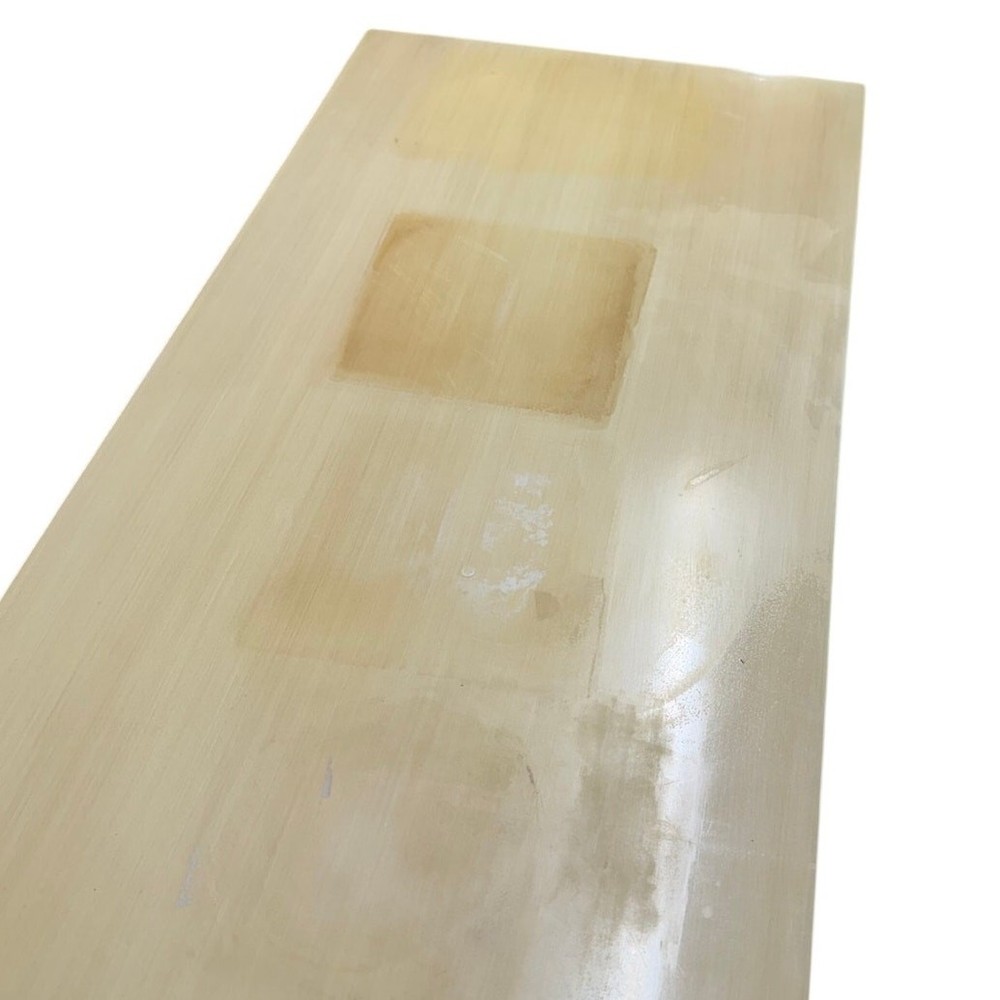 Modern Light Wood Console Table Long Narrow