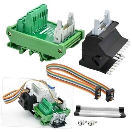 Signal Relay Module Adapter 8 Channel for 5V 12V 24VDC; PLC Controller