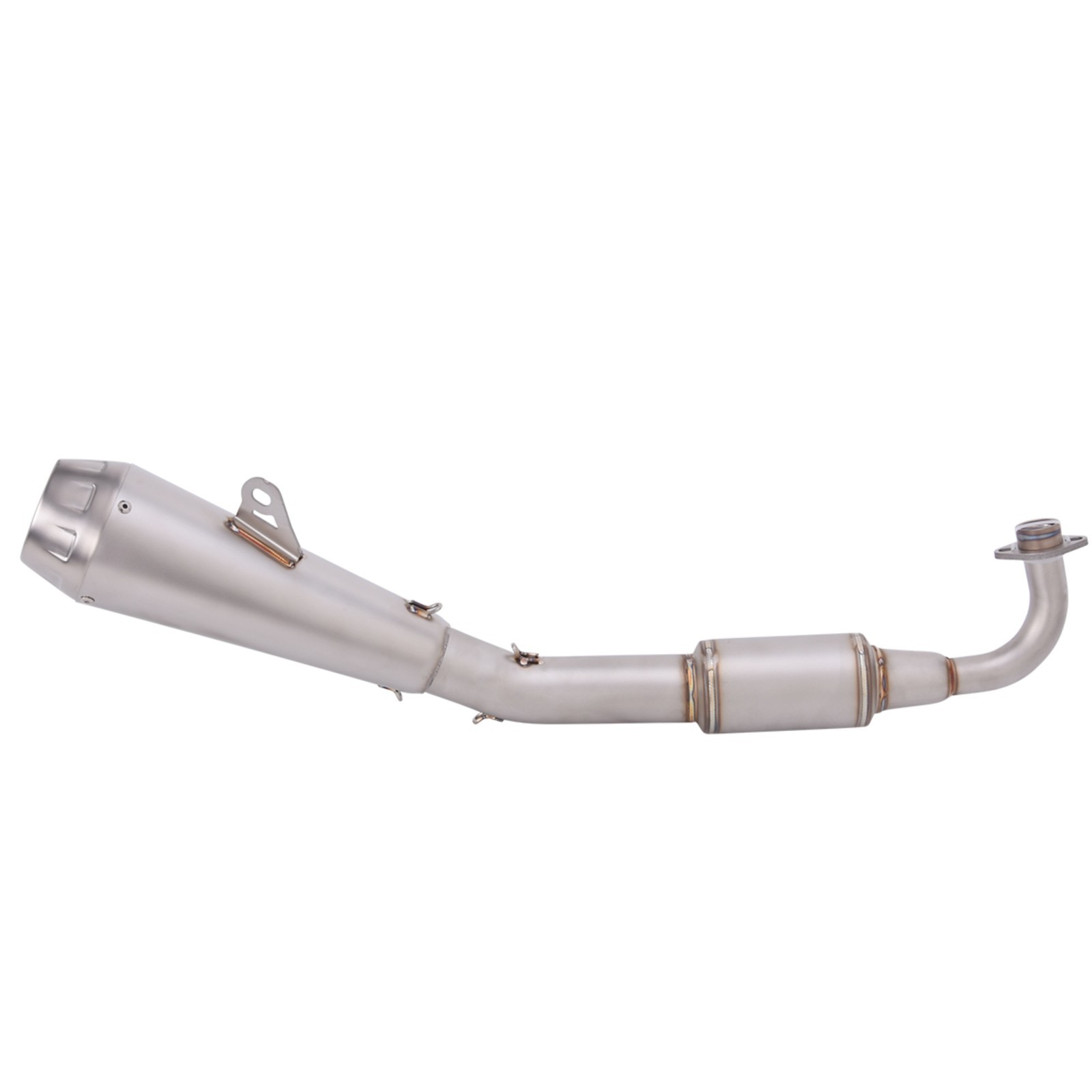 Low Mount Exhaust System Headers Muffler Pipe For Honda Grom MSX125/SF 2013-2020